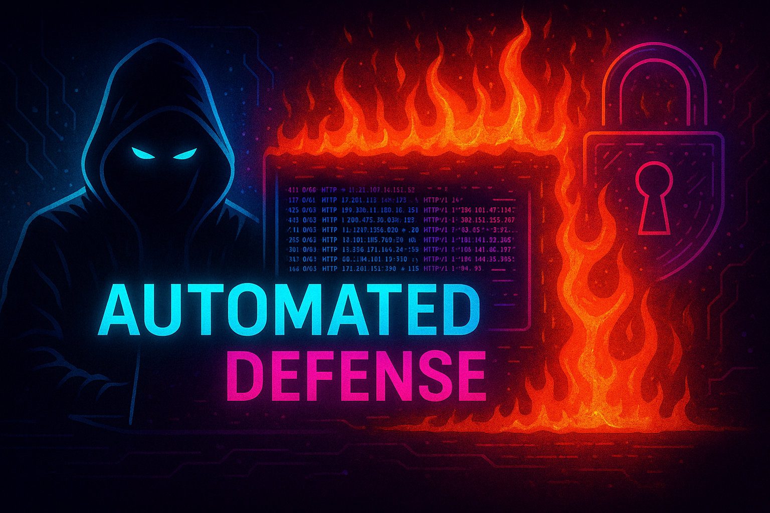 Automated Defense with Flames